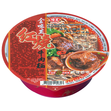 金味王-紅燒牛肉麵(碗)產品圖