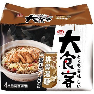 大食客--藥膳排骨湯麵(袋)產品圖