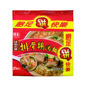精燉肉醬排骨雞湯麵(袋)